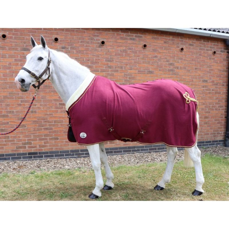 Ruggles Show Fleece - Burgundy (7ft)